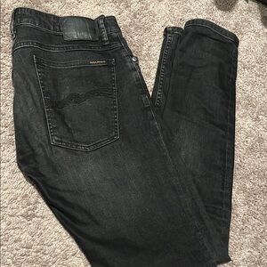 Nudie Men's Black Jeans 34 x 34